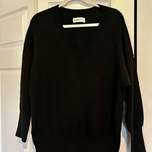 Black V-Neck A&F Sweater
